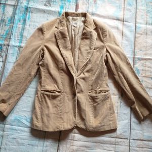 Vintage Womens Bryson Ms. size 14 Cotton Corduroy Blazer Jacket Made in Japan